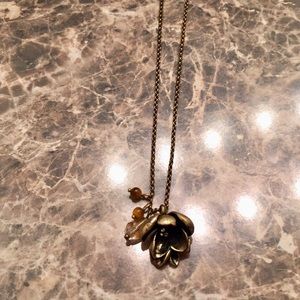 Fossil Flower necklace